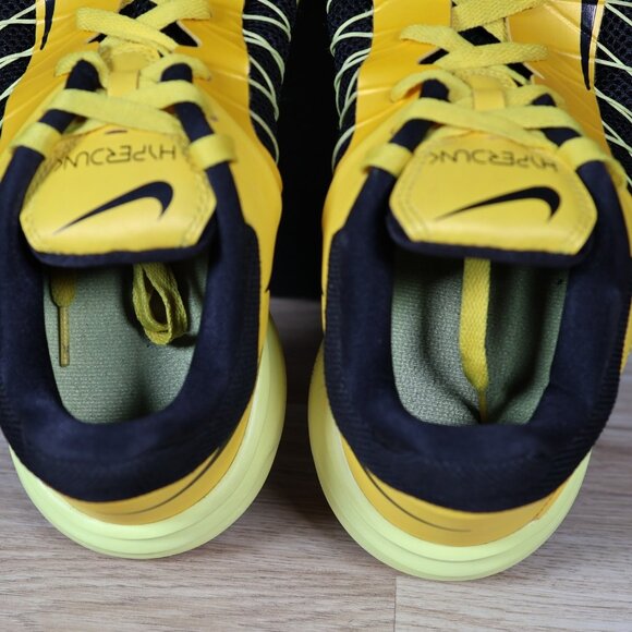 Nike Hyperdunk Shoes Mens 13 Yellow Black 2012 Basketball Sneakers 554671-700 - Picture 7 of 8